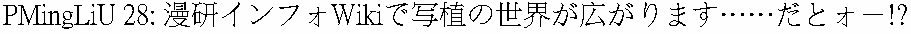 PMingLiU