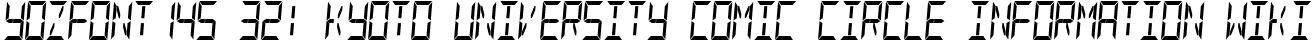 YOzFont14s